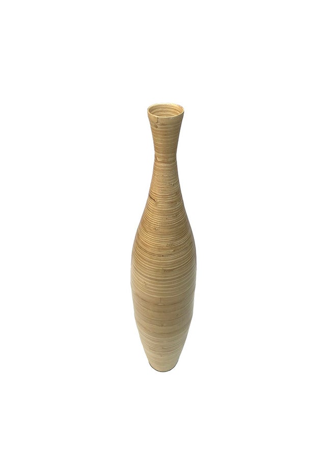 Tong Bamboo Vase, Natural - 18x90 cm