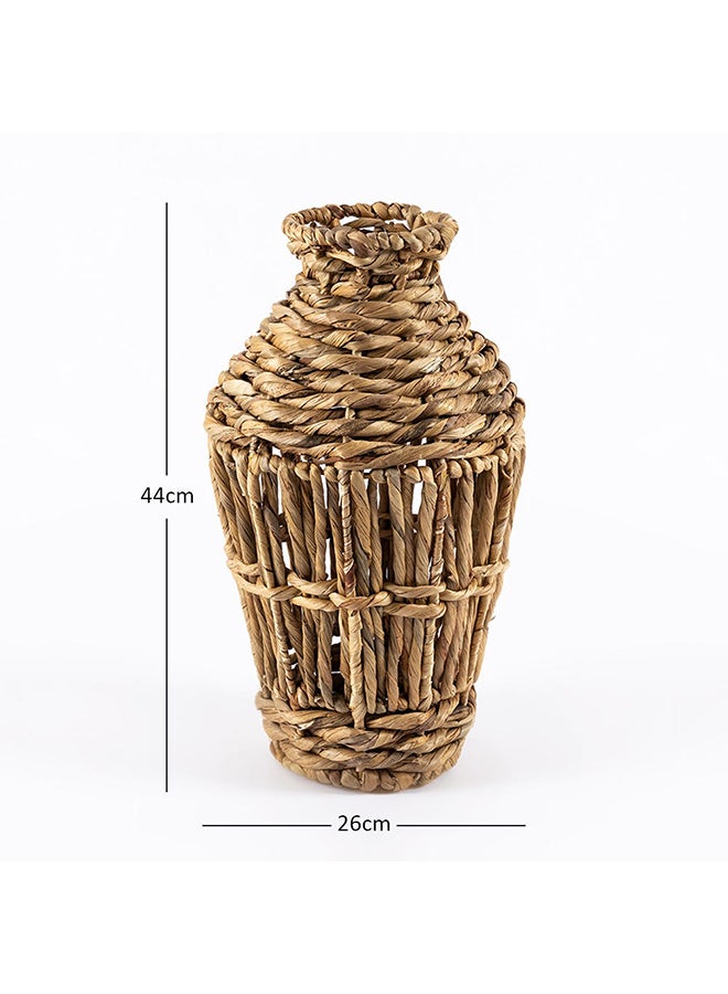 Boho Hyacinth Vase, Natural - 26x44 cm