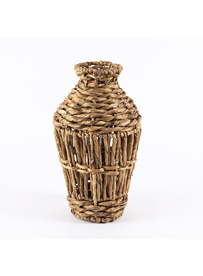 Boho Hyacinth Vase, Natural - 26x44 cm