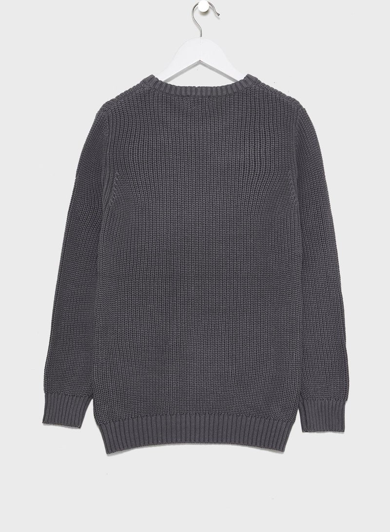 Youth Knitted Sweater