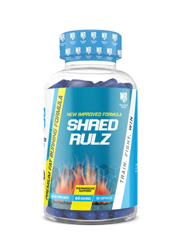 Muscle Rulz Shred Rulz 60 Capsules
