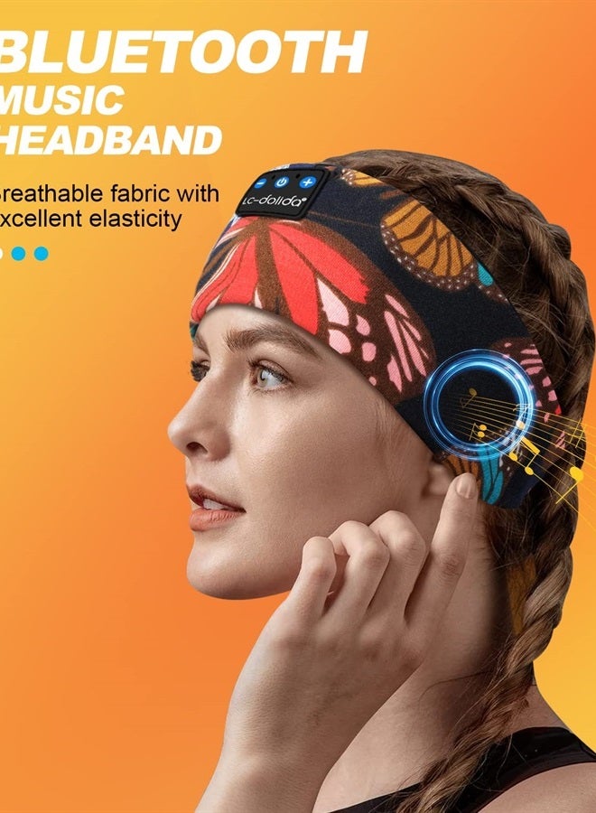 Sleep Mask with Bluetooth Headphones, Sleep Headphones Bluetooth Headband for Sleeping Sports Sleep Mask for Side Sleeper, Best Gift and Travel Essentials