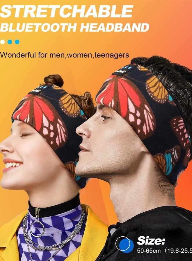 Sleep Mask with Bluetooth Headphones, Sleep Headphones Bluetooth Headband for Sleeping Sports Sleep Mask for Side Sleeper, Best Gift and Travel Essentials