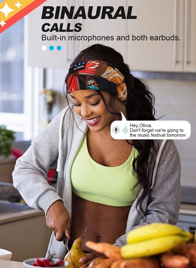 Sleep Mask with Bluetooth Headphones, Sleep Headphones Bluetooth Headband for Sleeping Sports Sleep Mask for Side Sleeper, Best Gift and Travel Essentials
