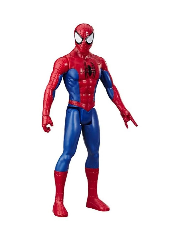 Marvel Spider-Man Titan Hero Series Spider-Man Action Figure, 12-Inch-Scale Super Hero Action Figure Toy, For Kids Ages 4 And Up 2.01 x 4.02 x 12.01 inches