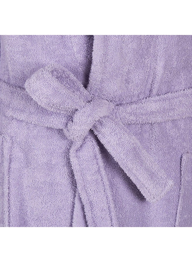 Liza Bathrobe, Lavender - 380 GSM, One Size