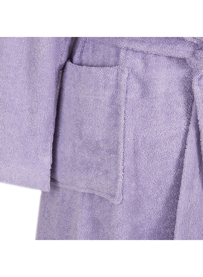 Liza Bathrobe, Lavender - 380 GSM, One Size