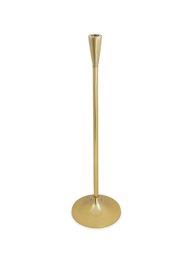 Slim Taper Candle Holder, Gold - 20x68 cm
