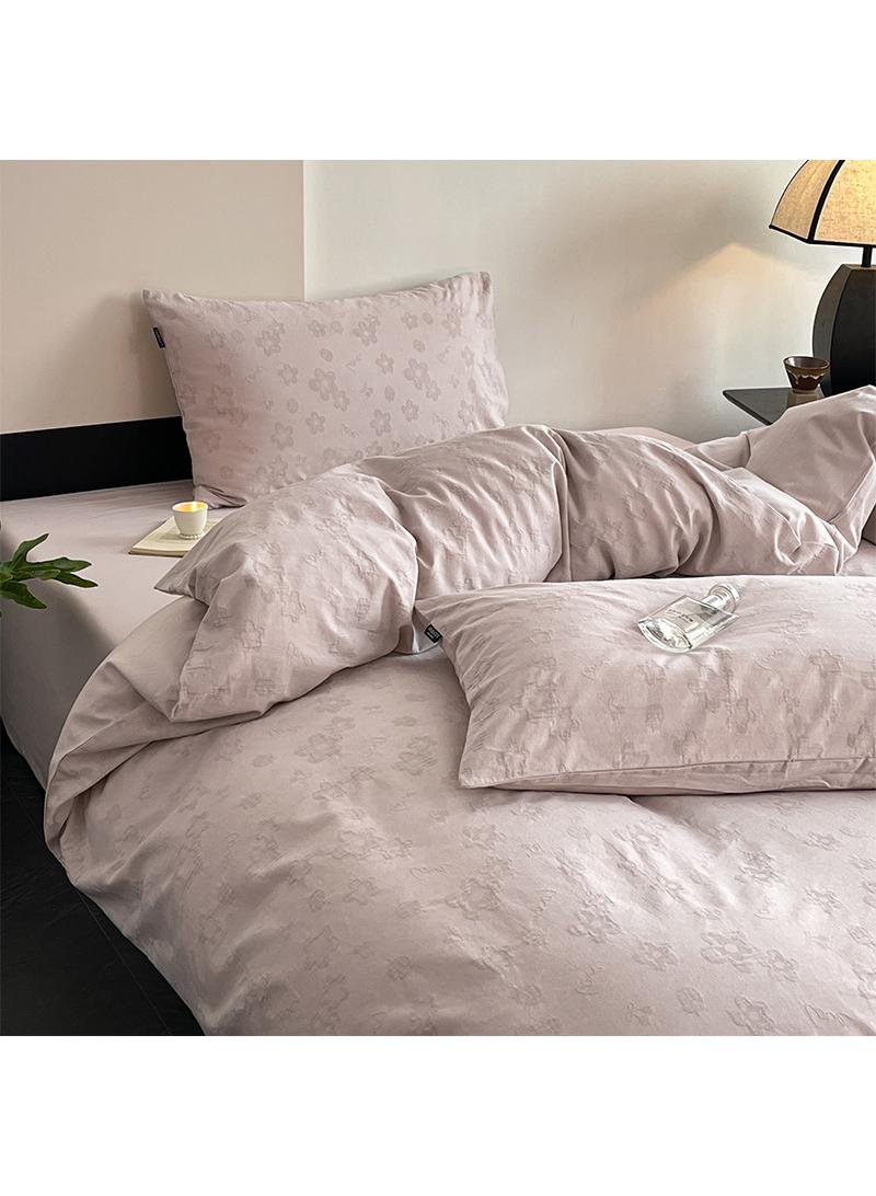 4-Piece Cotton Comfortable Set Bed Sheet Set Gift Birthday Gift Moving Gift