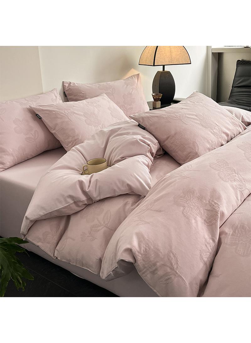 4-Piece Cotton Comfortable Set Bed Sheet Set Gift Birthday Gift Moving Gift