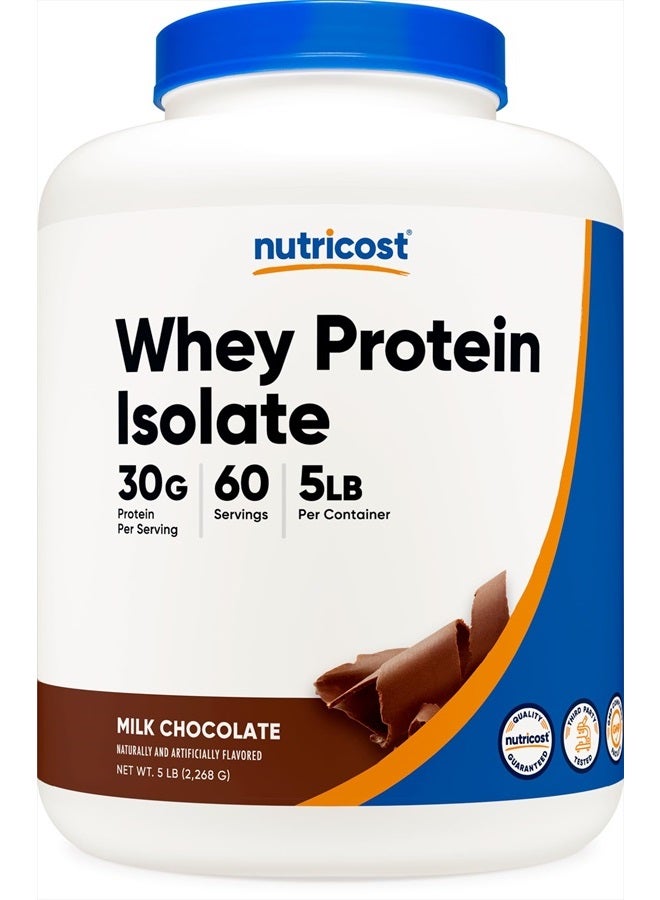 Whey Protein Isolate Powder (Milk Chocolate) 5LBS