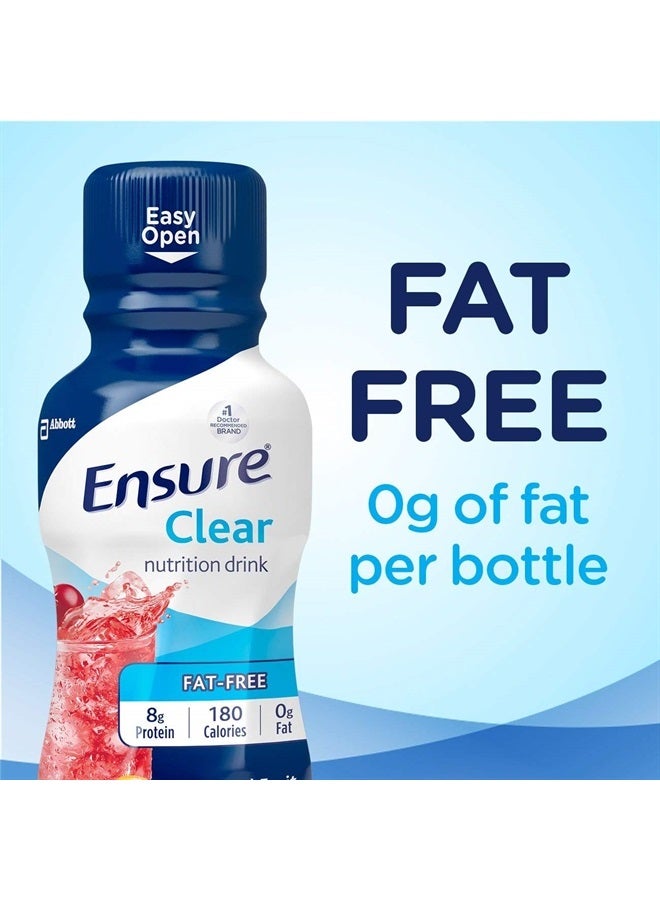 Clear Mixed Fruit Nutrition Drink, Fat Free, 12 Pack