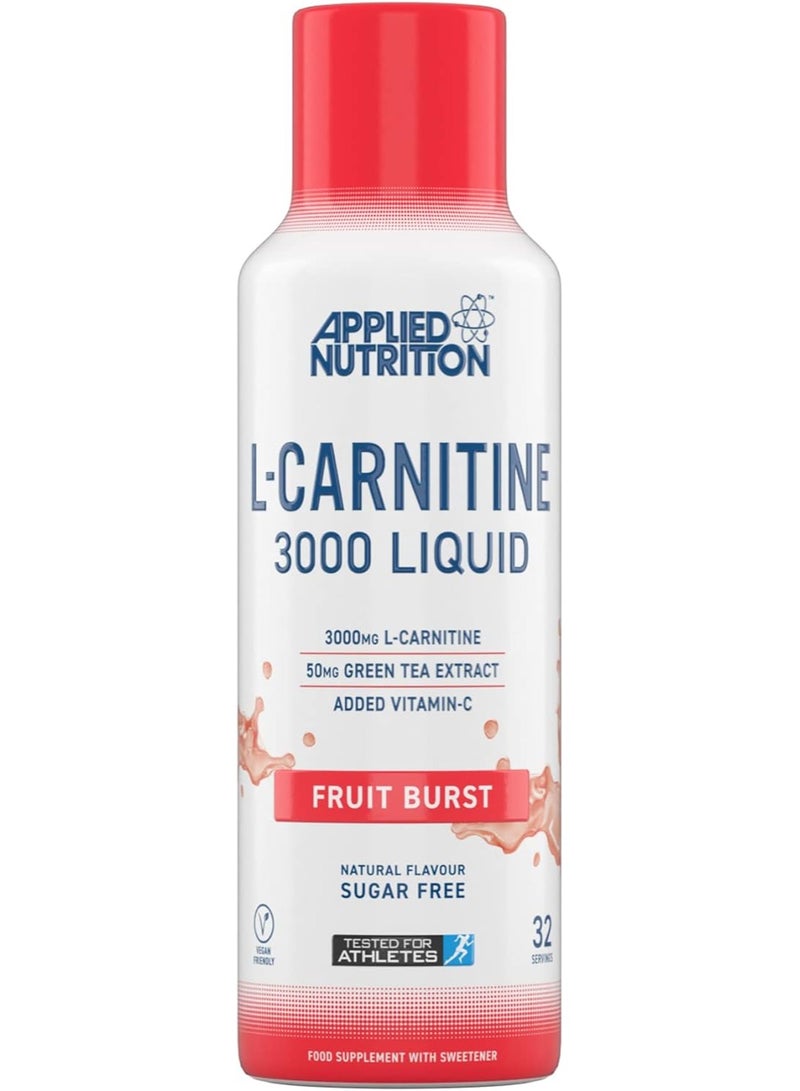 L-carnitine 3000 Liquid, Fruit Burst Flavor