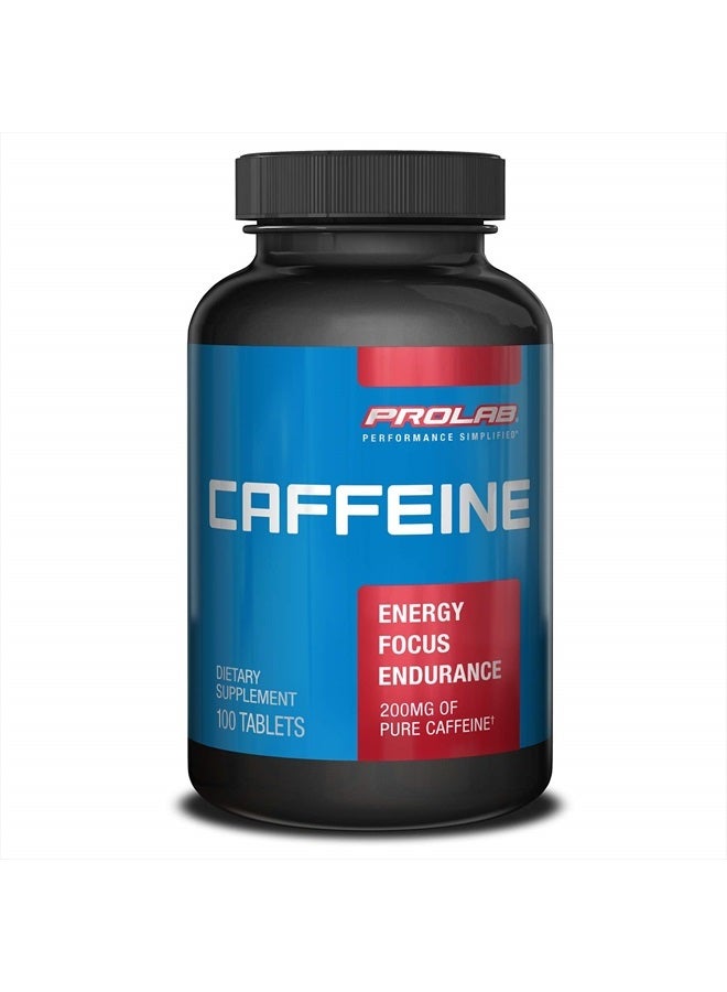 Caffeine Tablets 100 Count