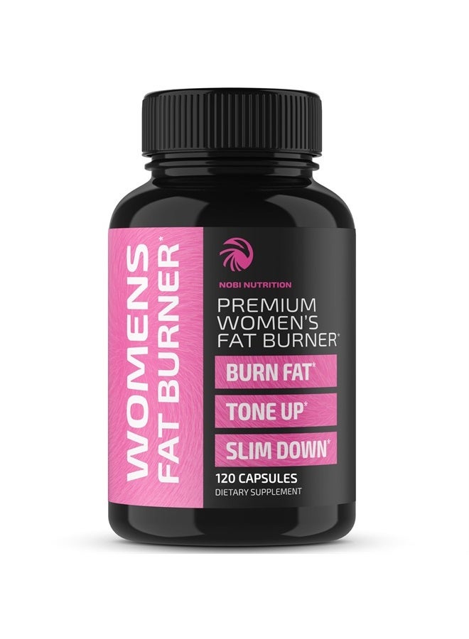 Fat Burners For Women | Weight Loss Pills for Women Belly Fat | Raspberry Ketones | Appetite Suppressant & Metabolism Booster | Back Fat Reducer & Bloating Relief | Diet Pills for Fast Result 120 Ct