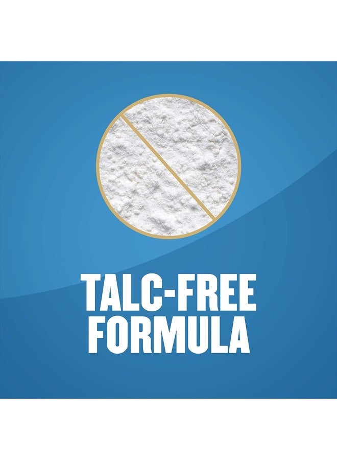 Medicated Talc-Free Foot Powder 10 oz., Maximum Strength Odor Control & Itch Relief