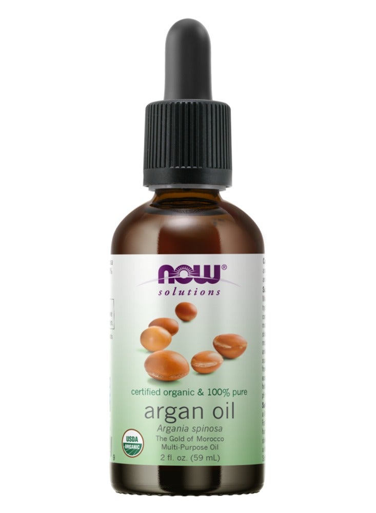 100% Pure Organic Argan Oil For Dry Skin, Scalp & Hair 59ml