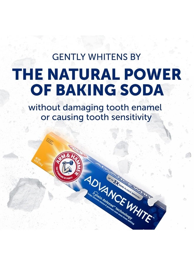 Advance White Extreme Whitening Toothpaste Clean Mint - 6 Oz- Pack of 5