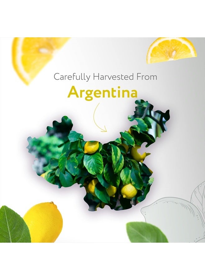 Lemon Essential Oil - Huge 4 oz (120ml) Value Size - Natural Lemon Oil, Cold Pressed - Perfect for Cleaning, Aromatherapy, DIY, Soap & Diffuser - Lemon Essential Oils