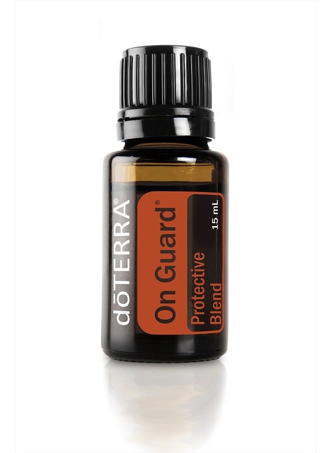 doTERRA - On Guard Essential Oil Protective Blend - Supports Healthy Immune and Respiratory Function, Supports Natural Antioxidant Defenses; for Diffusion, Internal, or Topical Use - 15 ml (Pack of 1)