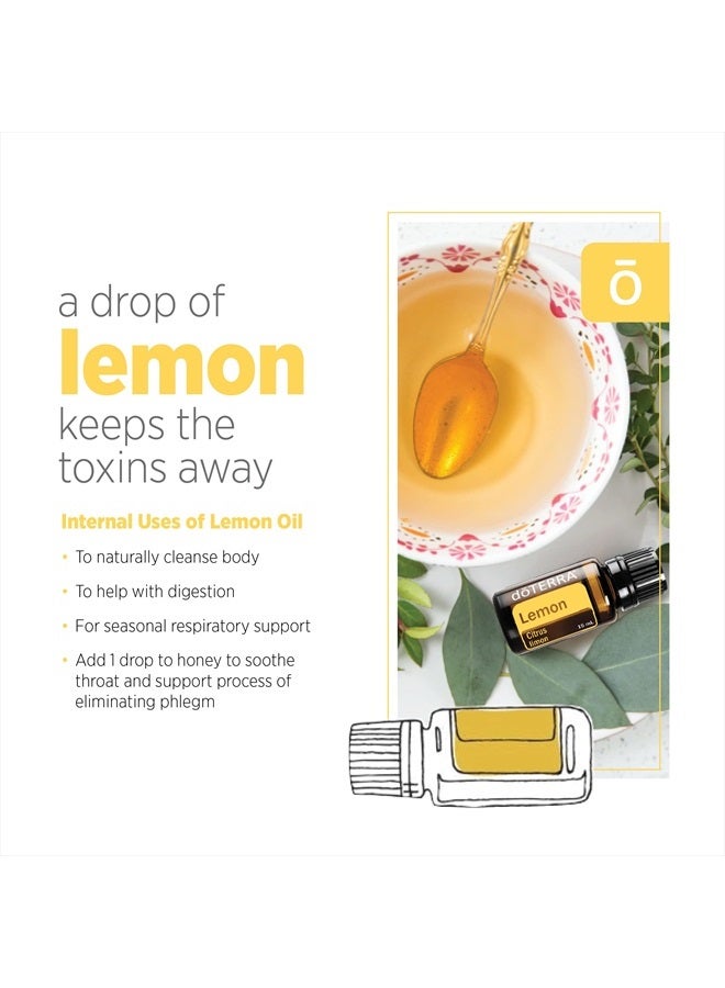 Lemon Essential Oil - 15 mL