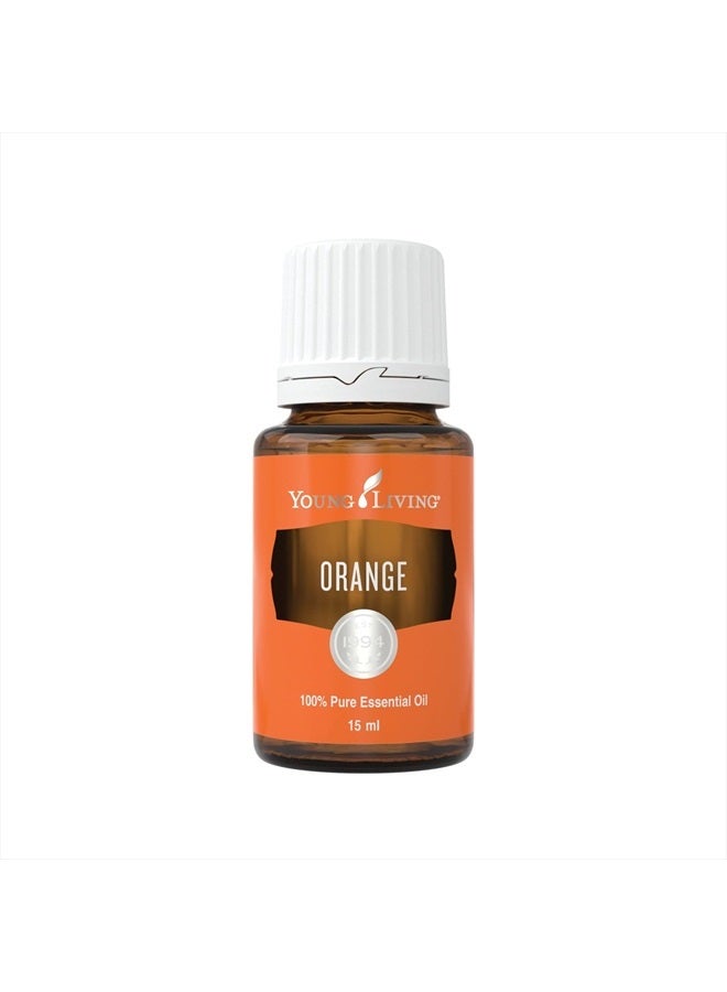 Orange Essential Oil 15ml - Brighten Your Space with an Uplifting Citrus Aroma - Cleanse, Refresh, and Promote Wellness - Premium Young Living Essential Oils