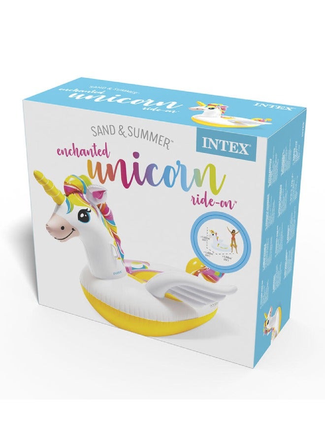 Intex Unicorn Inflatable Pool Float Ride-On