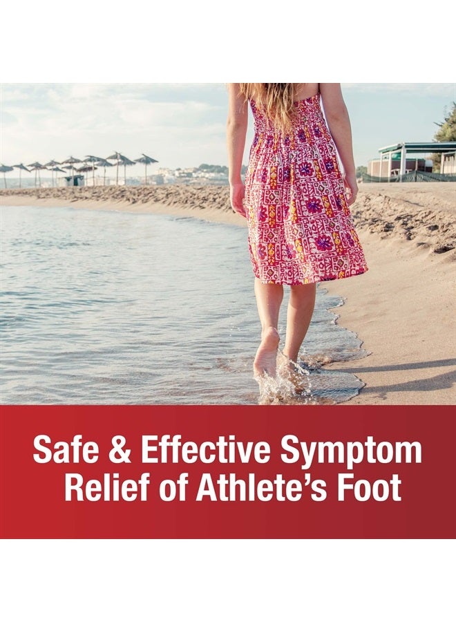 Athlete's Medicated Foot Soak, Bath for 5-in-1 Rapid Symptom Relief, 12 Count, (Pack of 1)