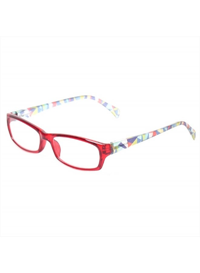 Reading Glasses 5 Pairs Fashion Ladies Readers Spring Hinge with Pattern Print Eyeglasses for Women (5 Pack Mix Color, 1.5)