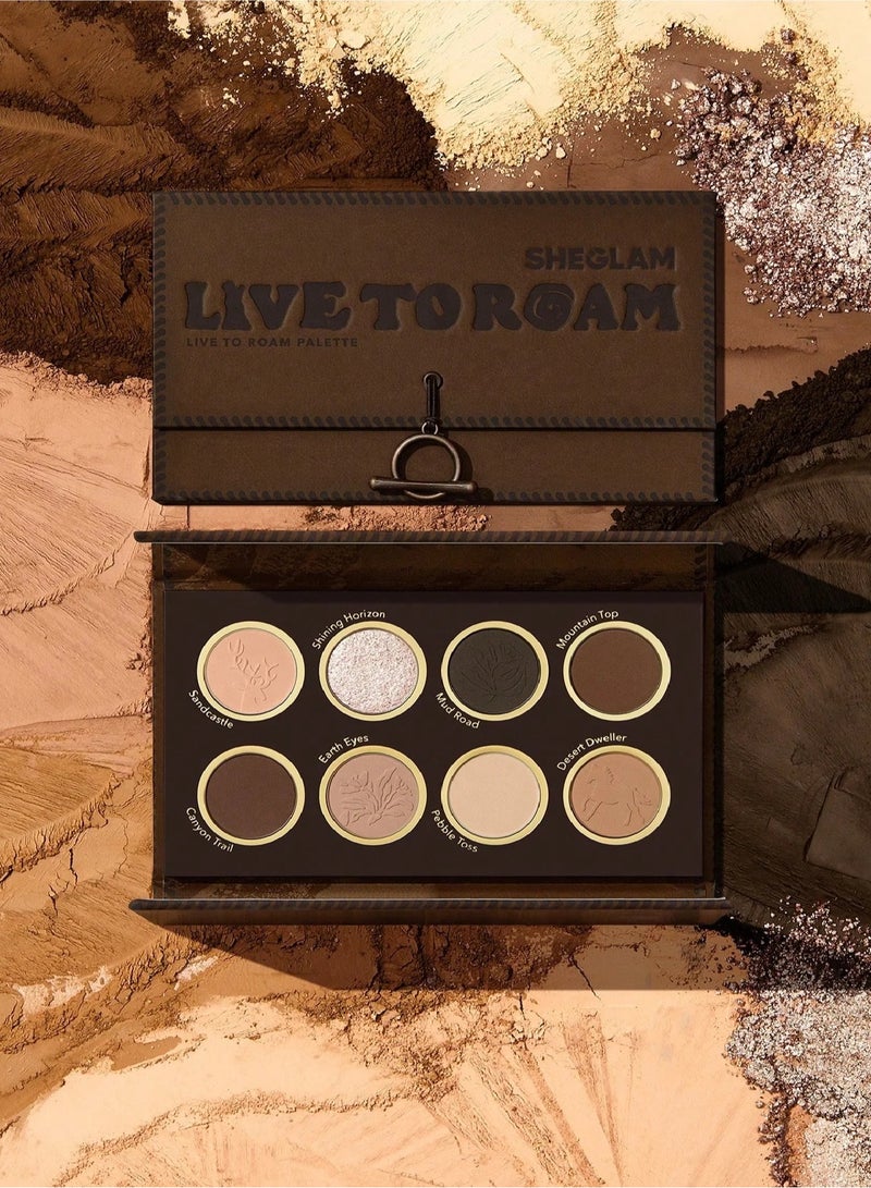 Live To Roam Palette Brown