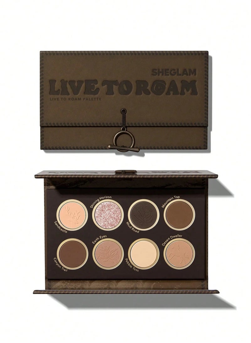 Live To Roam Palette Brown