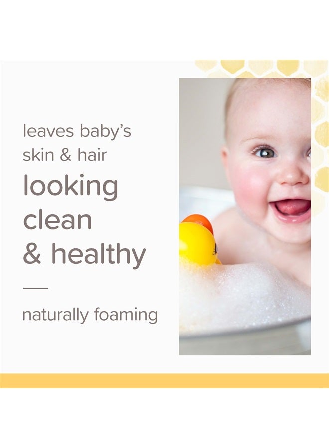 Baby Shampoo and Wash, Original, Tear Free, Pediatrician Tested, 98.7% Natural Origin, 21 Fluid Ounces