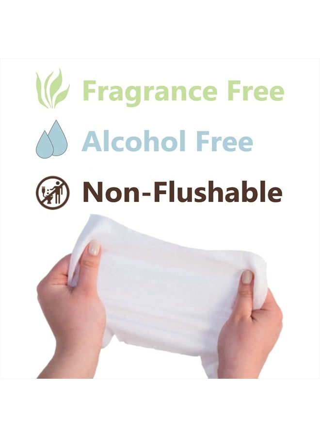 Fragrance Free Hand & Face Wipes with Oat Extract & Aloe, Cleansing & Moisturizing Baby Wipes for Sensitive Skin, Sulfate-, Alcohol-, & Paraben-Free, Hypoallergenic, 25 ct