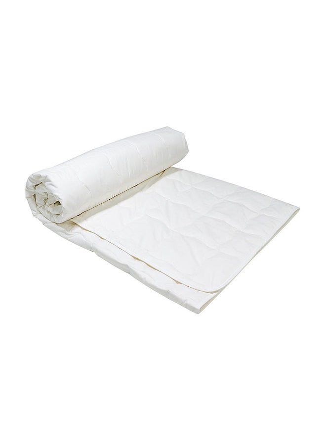 Organic Duvet Comforter, White - 260x240 cm, 200 GSM