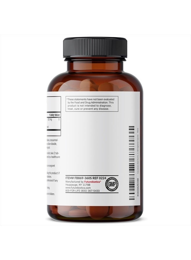 Beet Root Extra Strength (Equivalent to 2000mg Beet Root per Serving from 500mg 4:1 Extract), Non-GMO, 360 Vegetarian Tablets