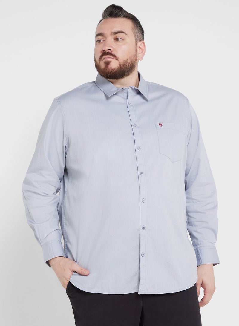 Thomas Scott Plus Size Cotton Casual Shirt