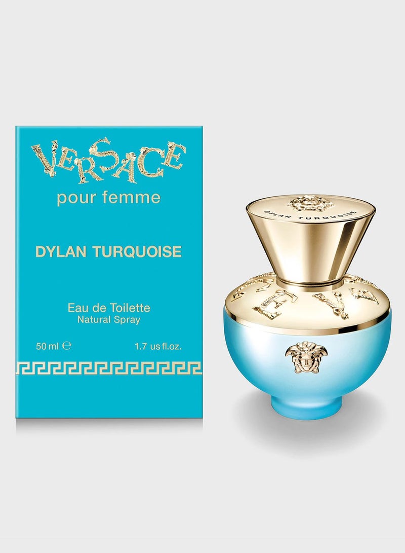 Versace Dylan Turquoise Eau De Toilette 50 Ml