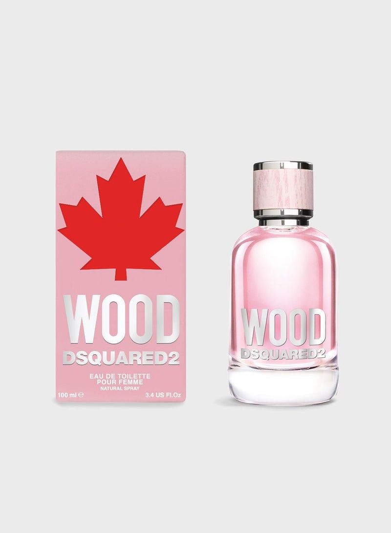 Wood D2 Pour Femme Edt Spray 100 Ml