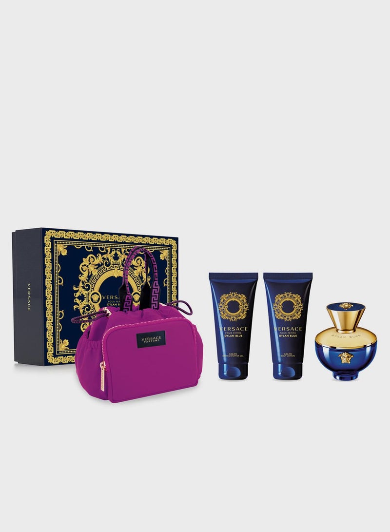 Versace Pour Homme Perfume For Men 100ml Eau de Toilette + 10ml Toilette Spray + Bag Gift Set