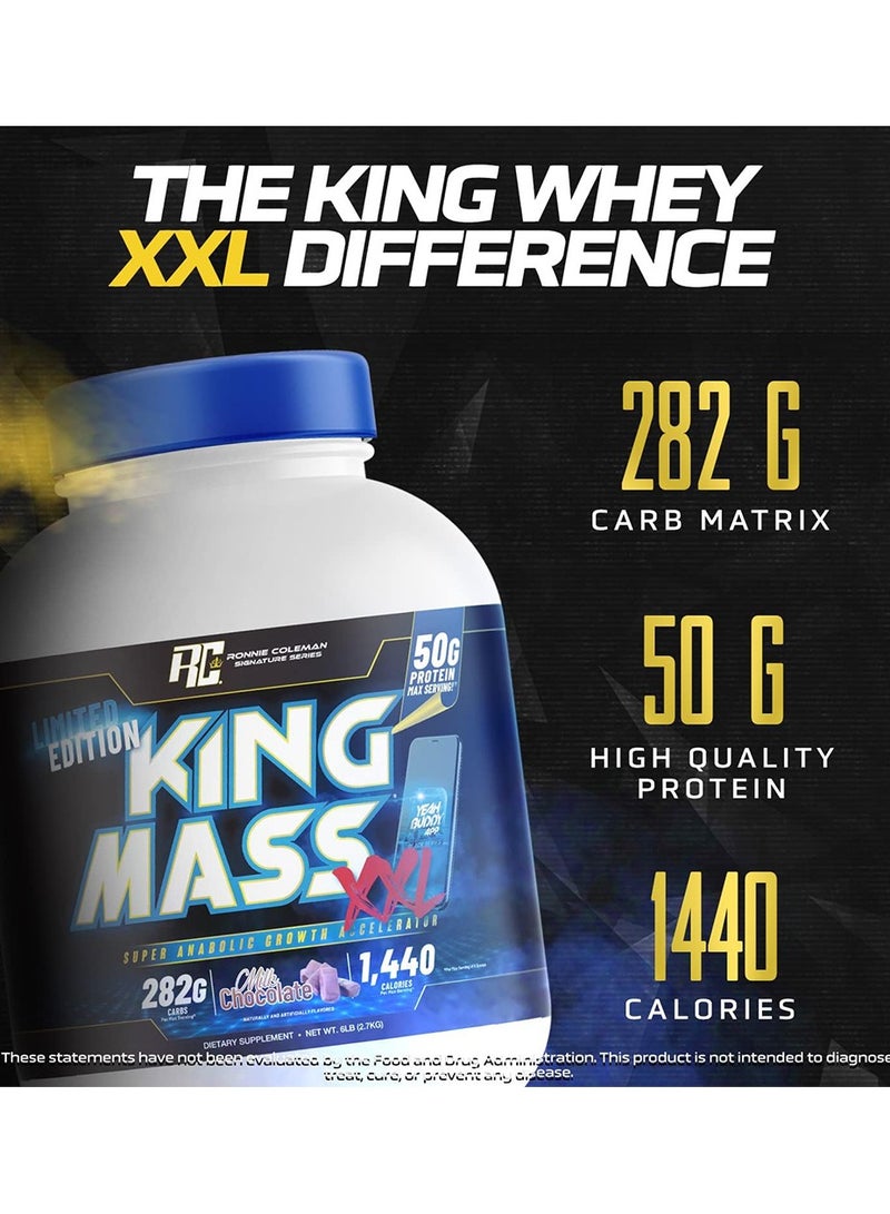 Ronnie Coleman King Mass XXL Milk Chocolate 6LB 2.7kg