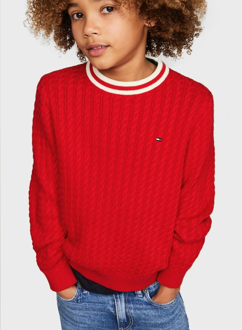 Youth Knitted Sweater