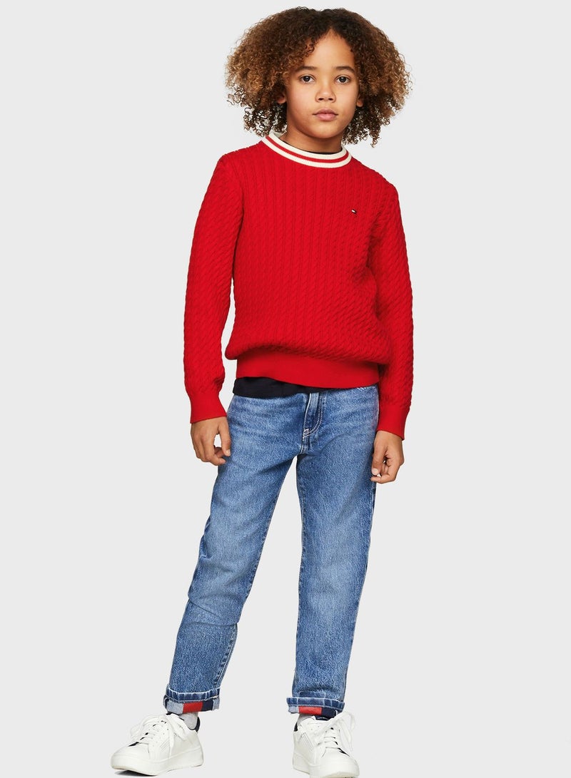 Youth Knitted Sweater