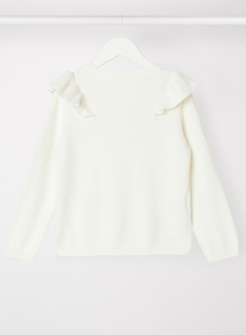 Kids Ruffled Sweater