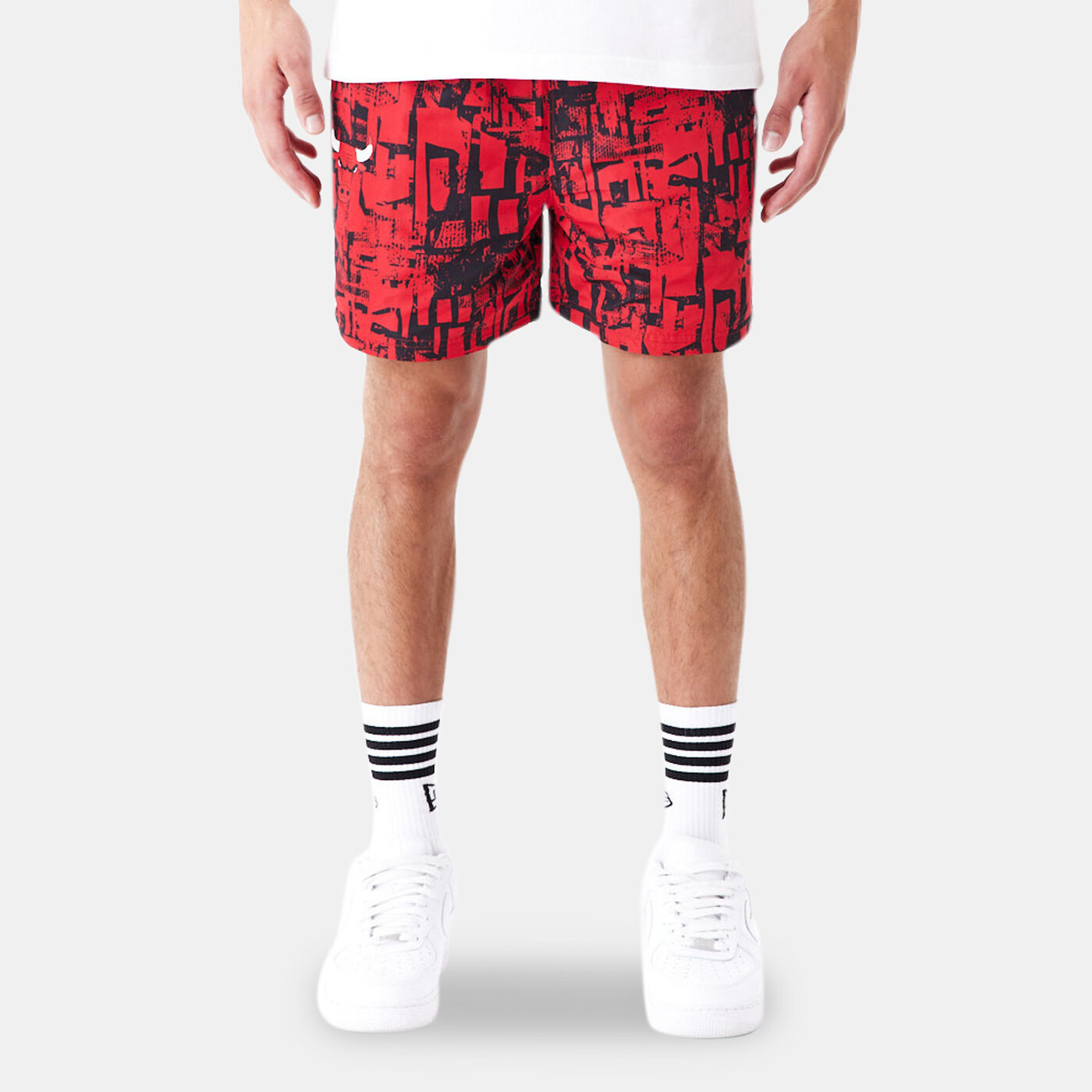 Men's NBA Chicago Bulls Allover Print Shorts