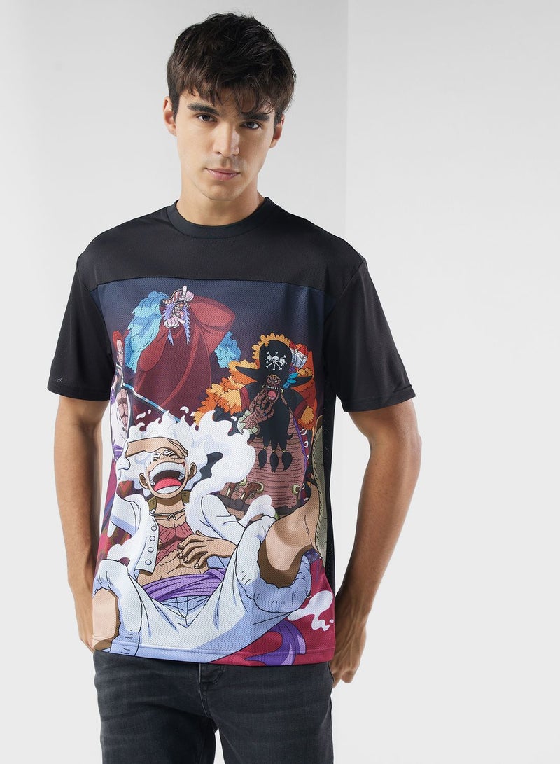 One Piece All Over Printed T-Shirt