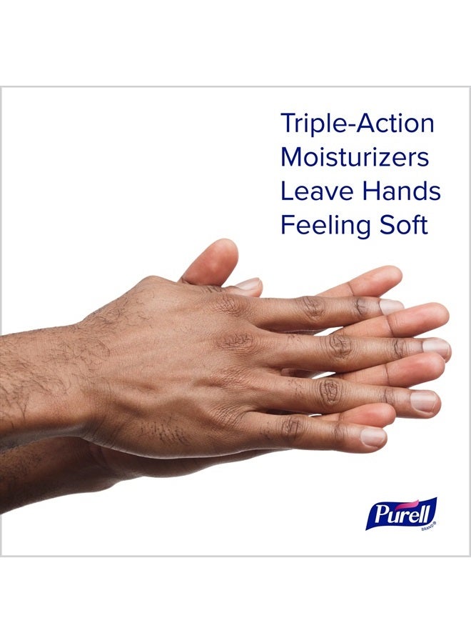 PURELL Advanced Hand Sanitizer Soothing Gel, Fresh Scent, 8 fl oz Pump Bottle (Pack of 4), 9674-06-ECDECO