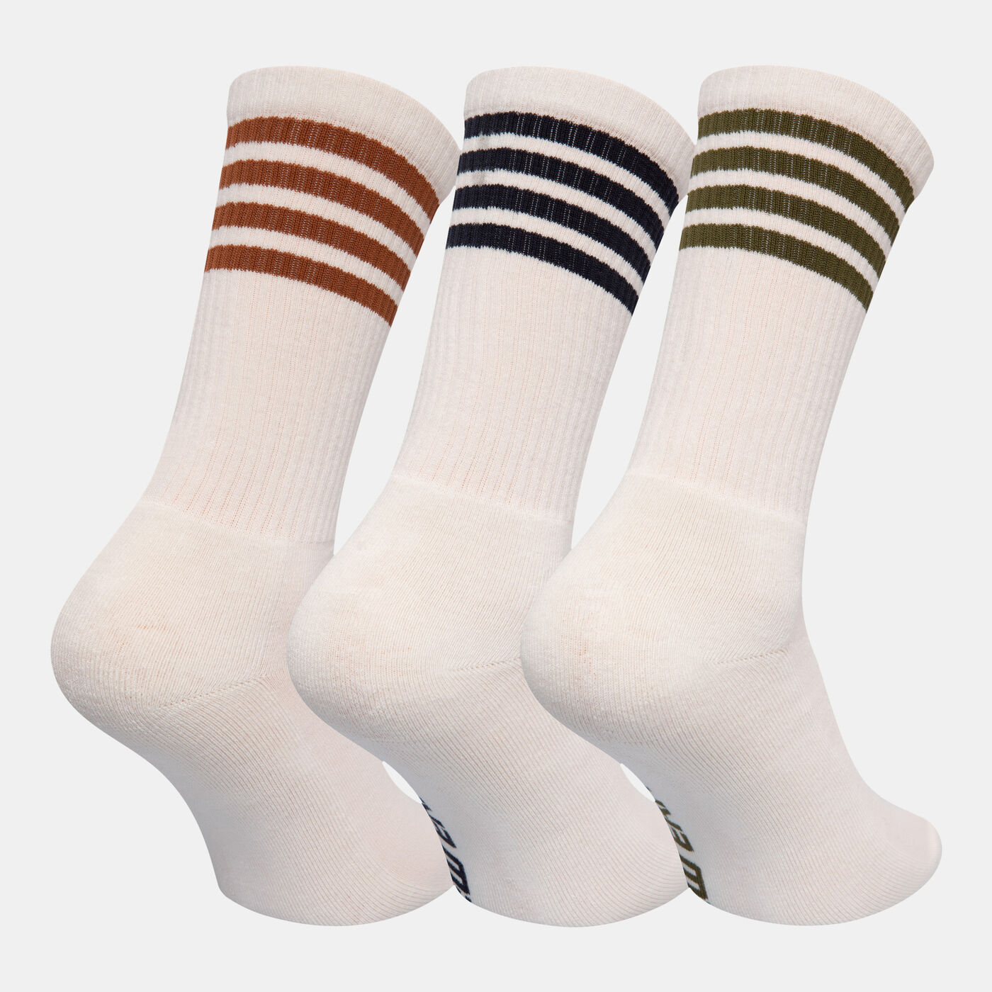 Stripe Crew Socks (3 Pairs)