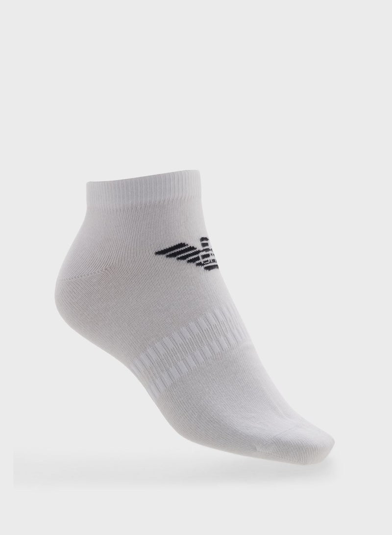 3 Pack Logo Ankle Socks