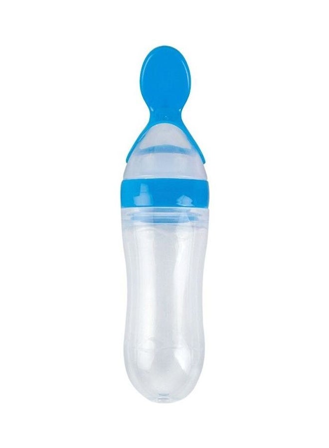 90ml Extrusion Silicone Squeeze Baby's Food Feeder Bottle