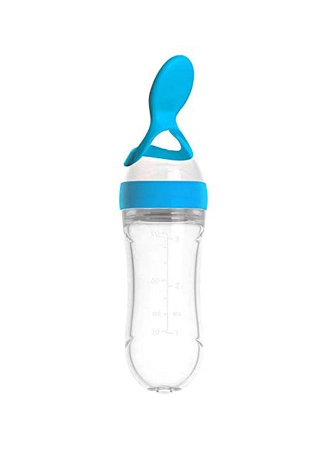 Silicone Squeeze Bottle Spoon For Baby Feeding
